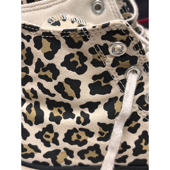 Converse Leopard Print High Top Sneakers Women’s 7 - Picture 5 of 8